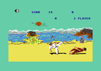 Way of the Exploding Fist screenshot 4 for Commodore 64
